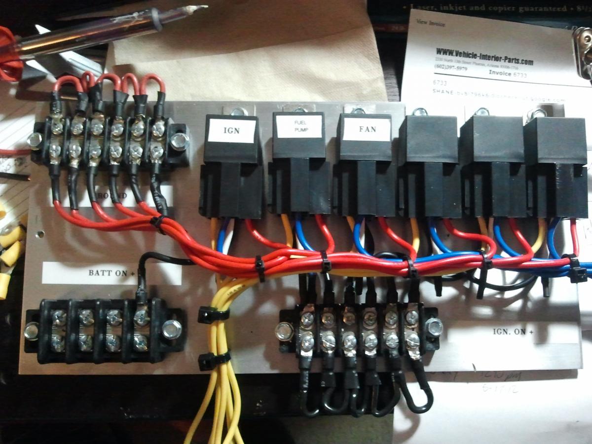 How To Wire A Switch Panel With Relays