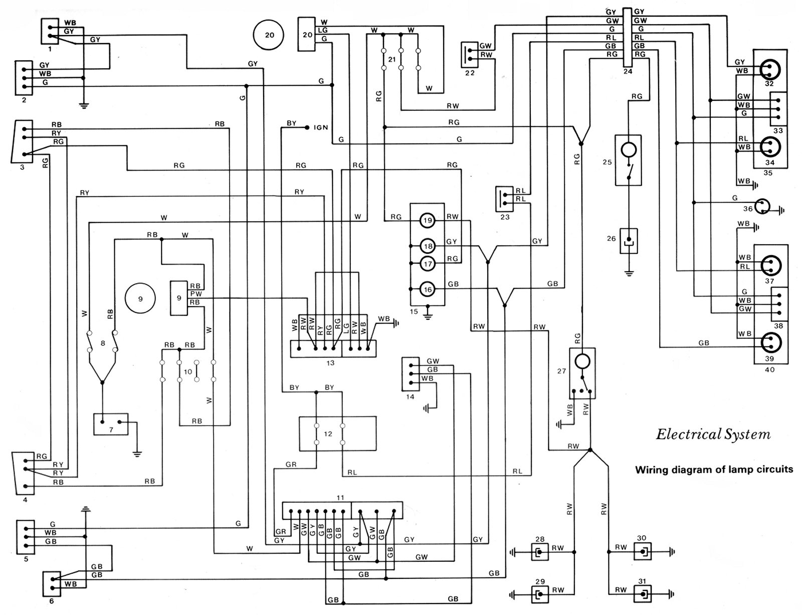 Headlights - Rollaclub 1986 ford thunderbird radio wiring diagram 